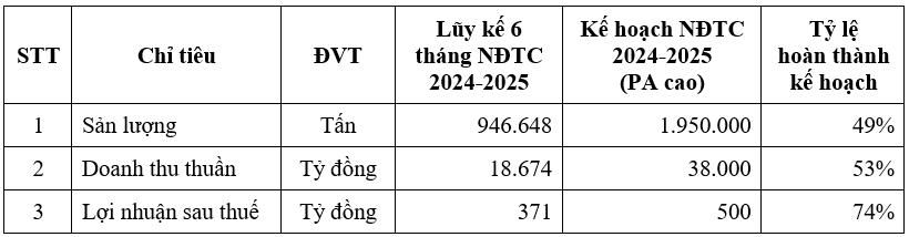 HSG: Lợi nhuận sau thuế uớc lũy kế 07 tháng NĐTC 2024-2025 đạt 460 tỷ đồng- Ảnh 1. HSG: Lợi nhuận sau thuế uớc lũy kế 07 tháng NĐTC 2024-2025 đạt 460 tỷ đồng- Ảnh 1.