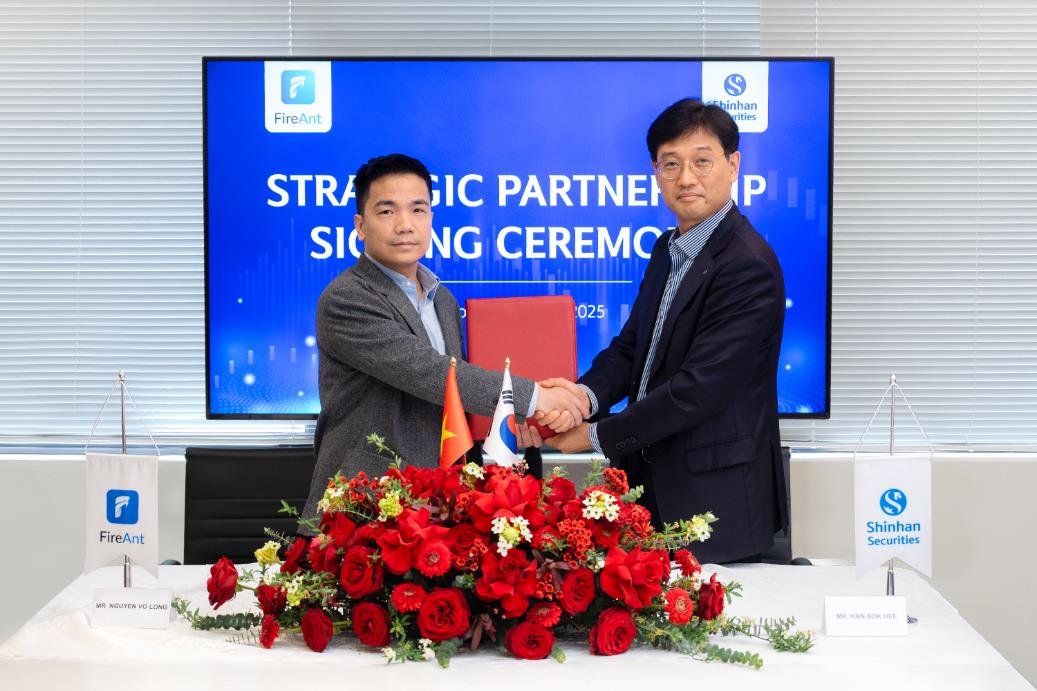 Chứng khoán Shinhan và FireAnt ký thỏa thuận đầu tư - hợp tác chiến lược- Ảnh 2. Chứng khoán Shinhan và FireAnt ký thỏa thuận đầu tư - hợp tác chiến lược- Ảnh 2.