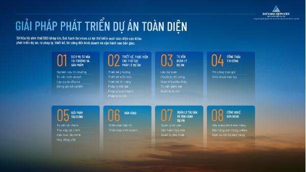 Dat Xanh Services Nhà phát triển dự án - cung cấp giải pháp phát triển dự án toàn diện - Ảnh 2. Dat Xanh Services Nhà phát triển dự án - cung cấp giải pháp phát triển dự án toàn diện - Ảnh 2.