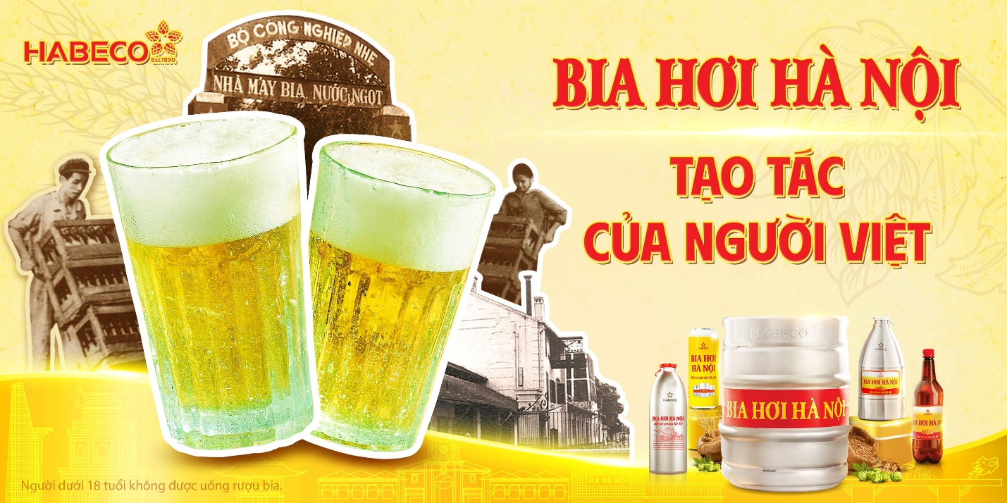 Bia Hơi Hà Nội – Tự hào thương hiệu quốc gia- Ảnh 1. Bia Hơi Hà Nội – Tự hào thương hiệu quốc gia- Ảnh 1.