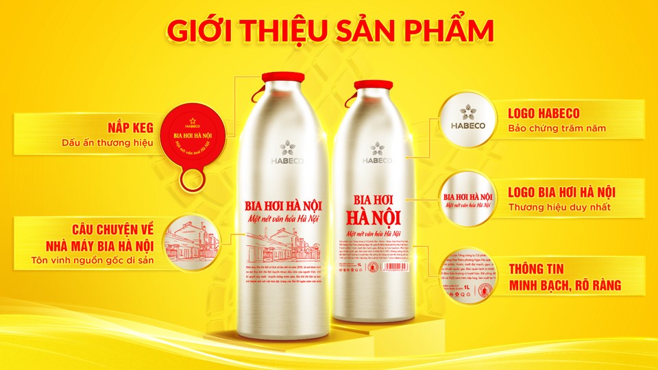 Bia Hơi Hà Nội ra mắt sản phẩm mới - KEG 1L- Ảnh 1. Bia Hơi Hà Nội ra mắt sản phẩm mới - KEG 1L- Ảnh 1.