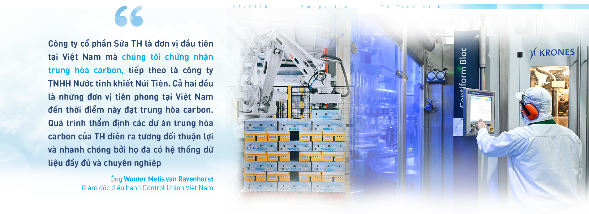 Liên tiếp 2 nhà máy đạt trung hòa carbon, TH true MILK nỗ lực cùng Việt Nam đạt mục tiêu thế kỷ - Ảnh 3. Liên tiếp 2 nhà máy đạt trung hòa carbon, TH true MILK nỗ lực cùng Việt Nam đạt mục tiêu thế kỷ - Ảnh 3.