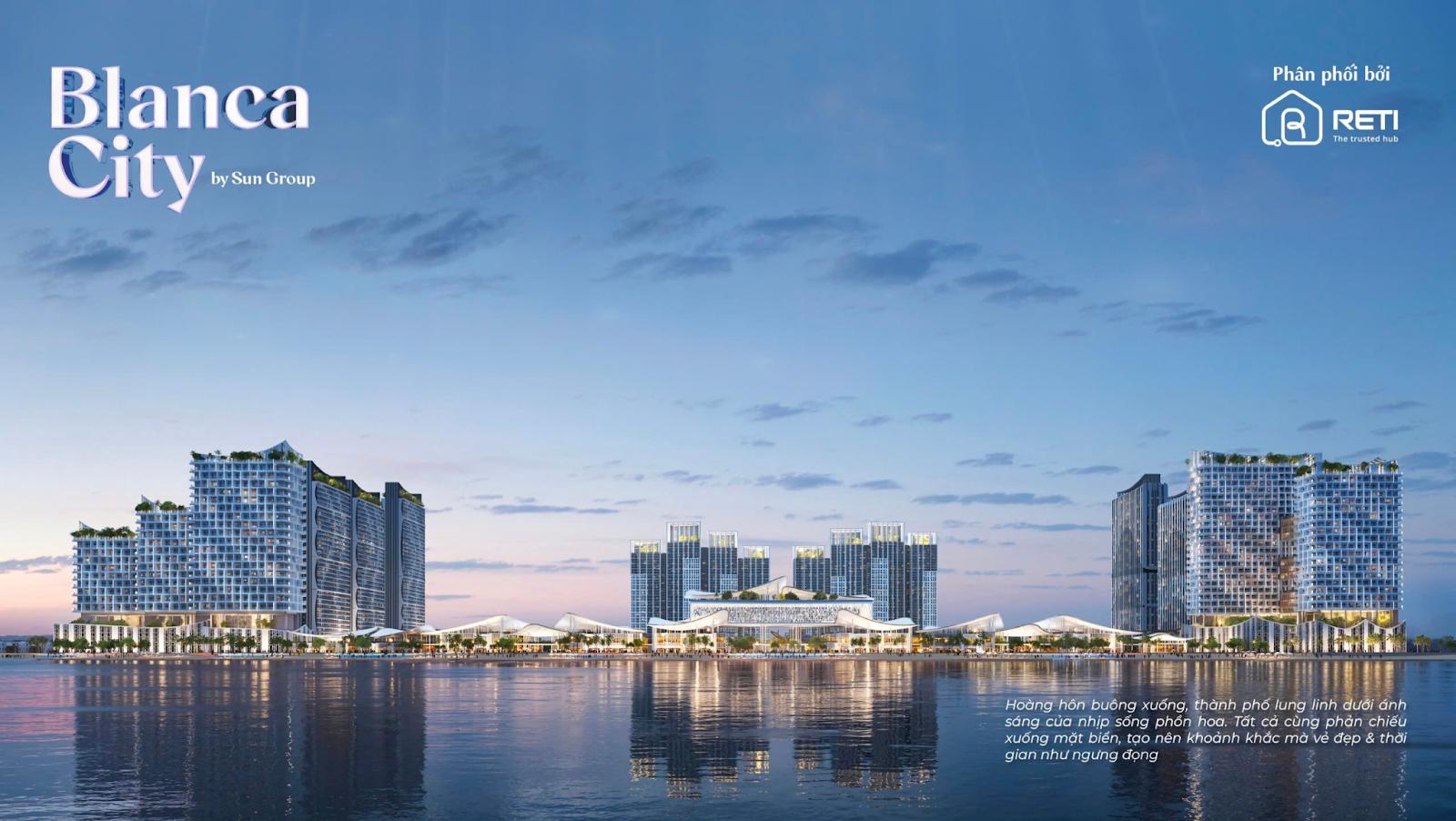 RETI - Đại lý F1 chính thức dự án Blanca City Vũng Tàu của Sun Group - Ảnh 1. RETI - Đại lý F1 chính thức dự án Blanca City Vũng Tàu của Sun Group - Ảnh 1.