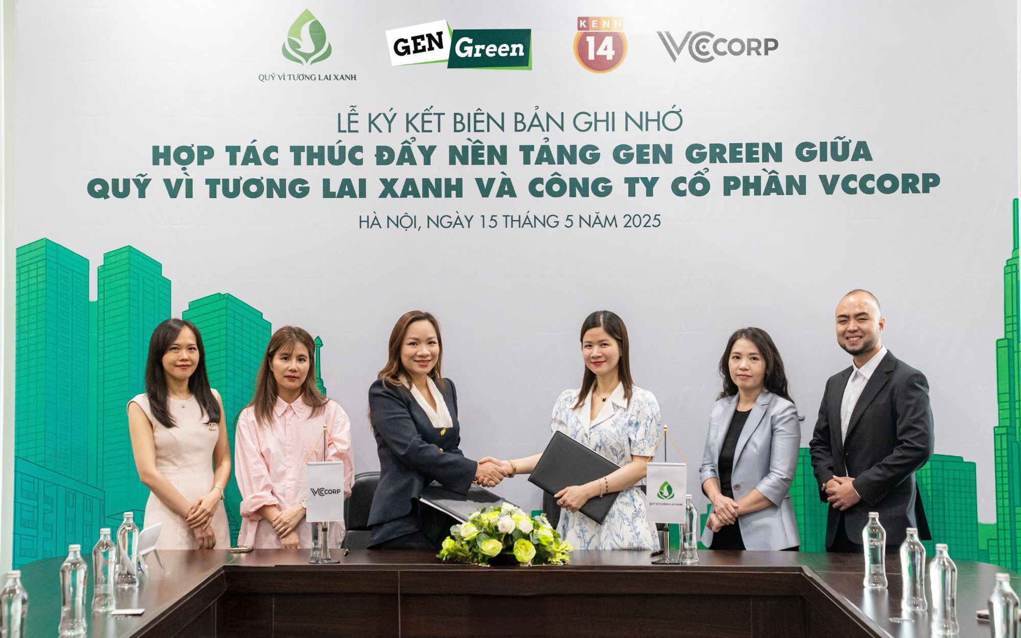 Hợp lực truyền thông vì môi trường: Quỹ Vì Tương Lai Xanh và VCCorp đồng hành cùng giới trẻ kiến tạo tương lai xanh