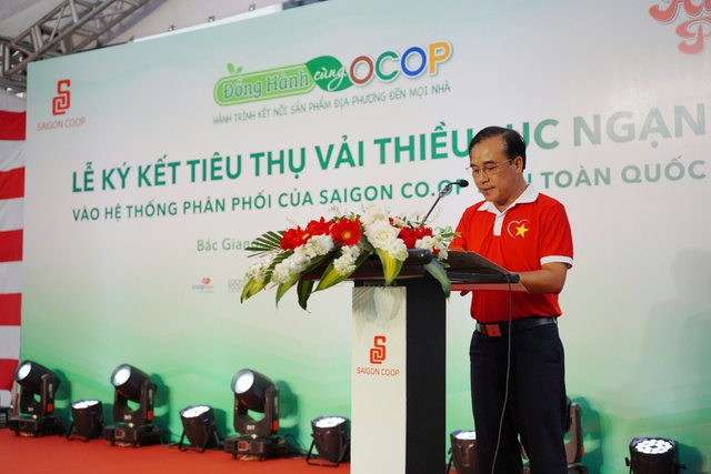 Saigon Co.op ký kết tiêu thụ vải thiều Lục Ngạn vào 800 điểm bán- Ảnh 2. Saigon Co.op ký kết tiêu thụ vải thiều Lục Ngạn vào 800 điểm bán- Ảnh 2.