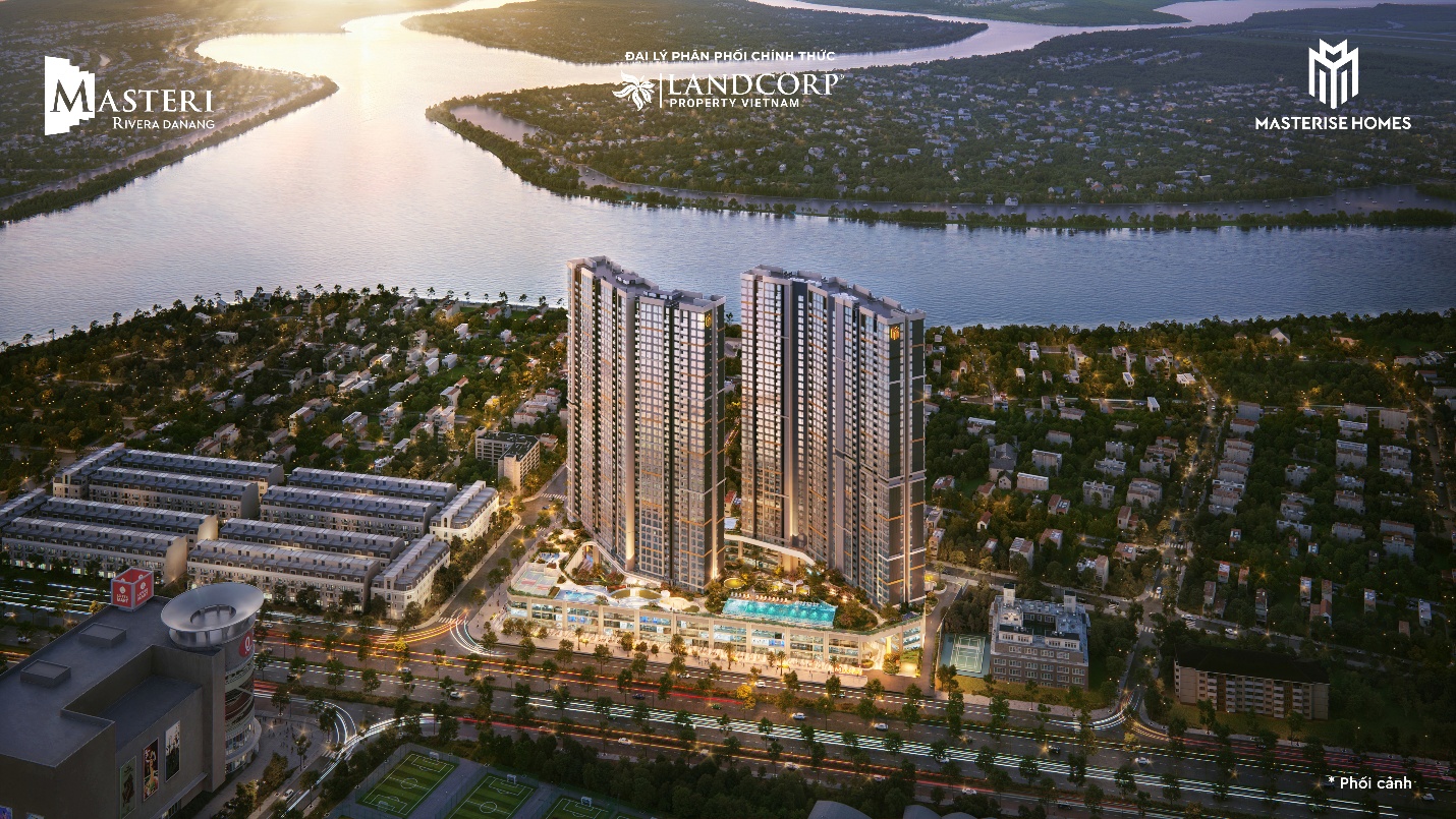 LandCorp là đại lý phân phối chính thức dự án Masteri Rivera Danang của Masterise Homes - Ảnh 1. LandCorp là đại lý phân phối chính thức dự án Masteri Rivera Danang của Masterise Homes - Ảnh 1.