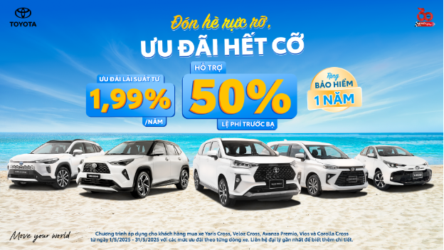 Tiếp tục đà tăng trưởng, Toyota tri ân khách hàng với loạt ưu đãi hấp dẫn- Ảnh 1.