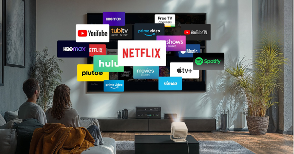 JMGO N1S Nano – Máy chiếu thông minh nhỏ gọn cho rạp phim tại gia hiện đại - Ảnh 4.