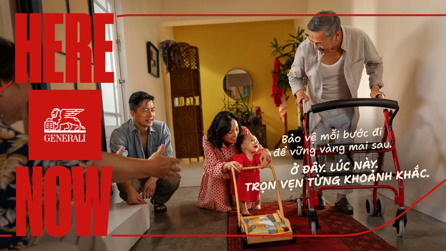 Generali cam kết hiện diện trong từng khoảnh khắc với chiến dịch “Here & Now”- Ảnh 1. Generali cam kết hiện diện trong từng khoảnh khắc với chiến dịch “Here & Now”- Ảnh 1.