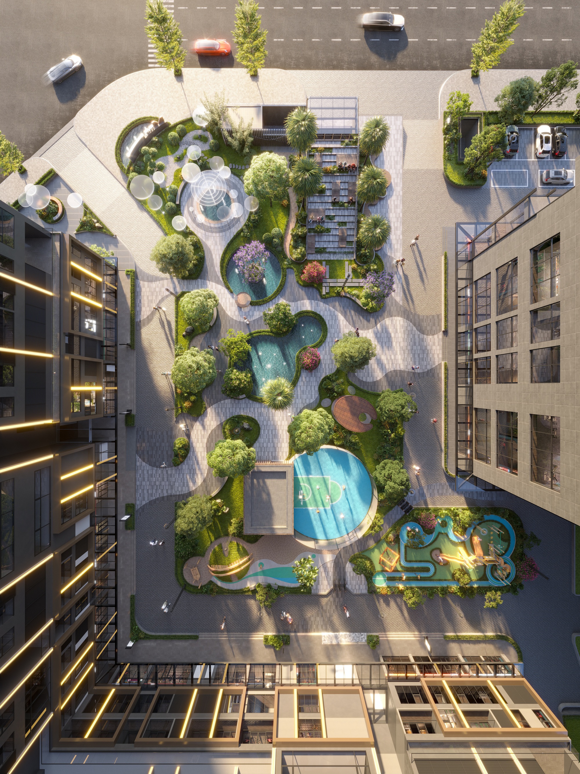 Garden Apartment – Giá trị gia tăng kép ở The Matrix One Premium - Ảnh 2. Garden Apartment – Giá trị gia tăng kép ở The Matrix One Premium - Ảnh 2.