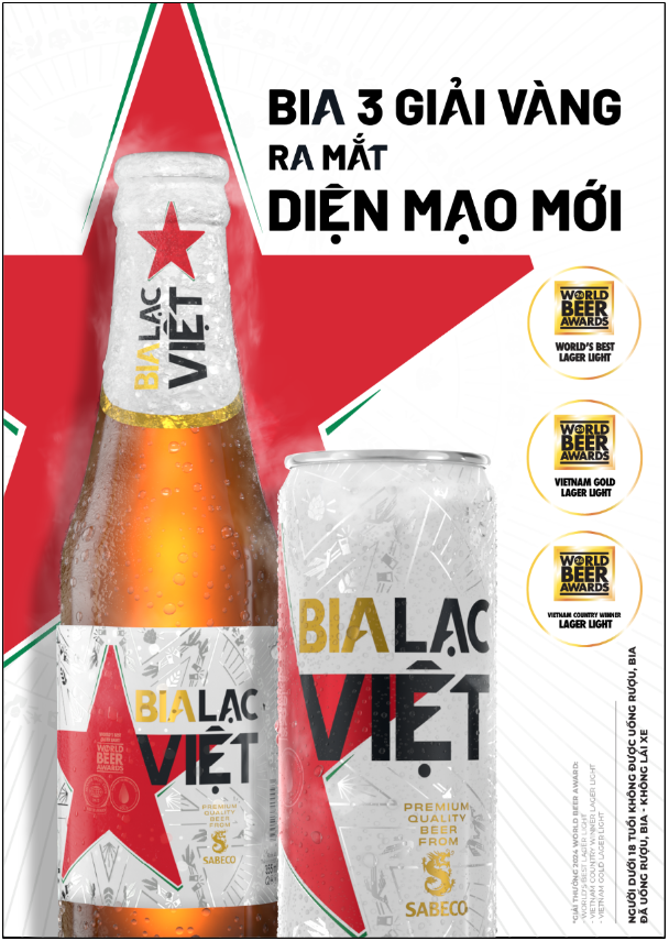 Bia Lạc Việt: Khẳng định vị thế từ giải thưởng "Bia Lager nhẹ ngon nhất thế giới"- Ảnh 1.