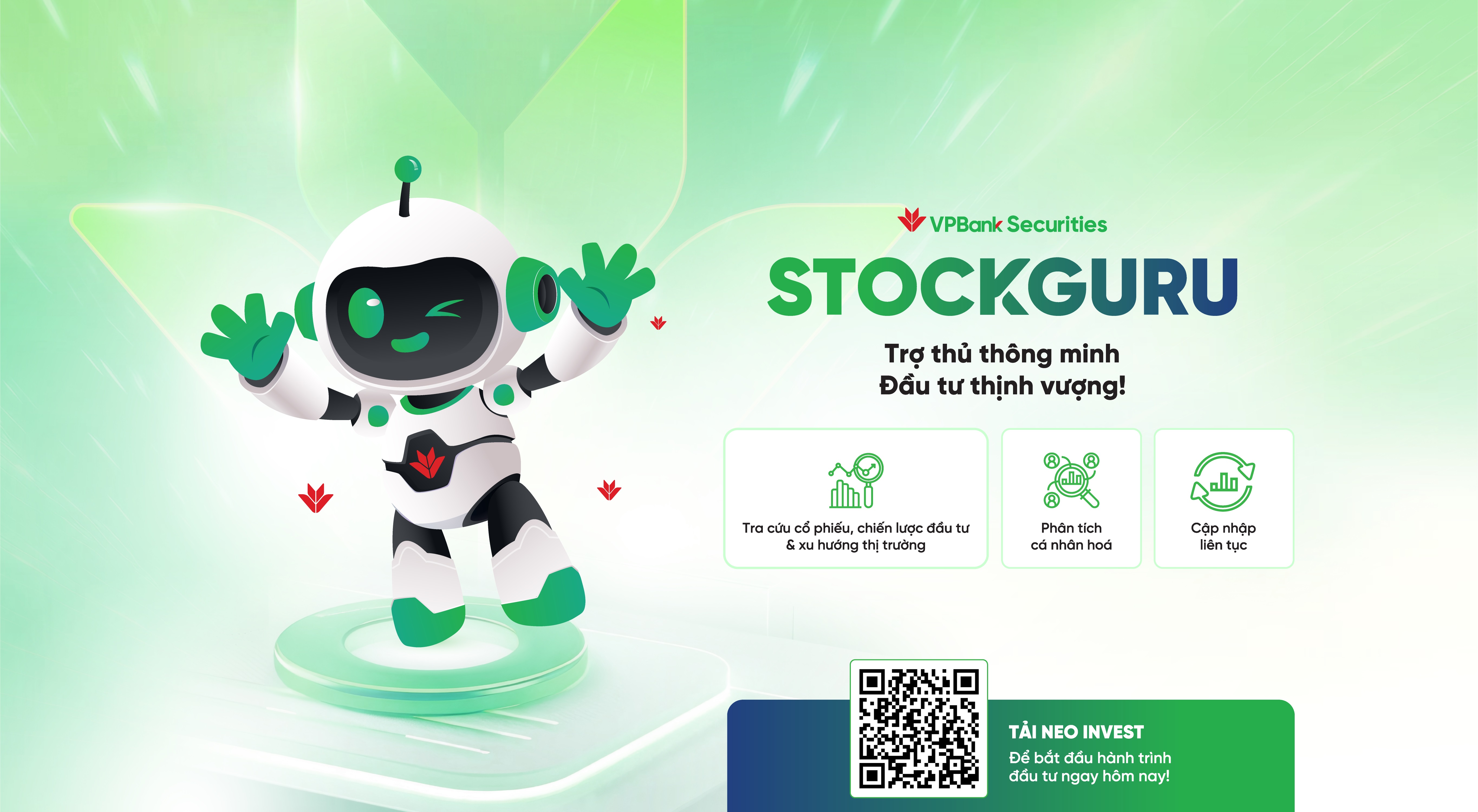 VPBankS và Fintech AI cùng phát triển StockGuru: Cách mạng AI ngành chứng khoán- Ảnh 1. VPBankS và Fintech AI cùng phát triển StockGuru: Cách mạng AI ngành chứng khoán- Ảnh 1.