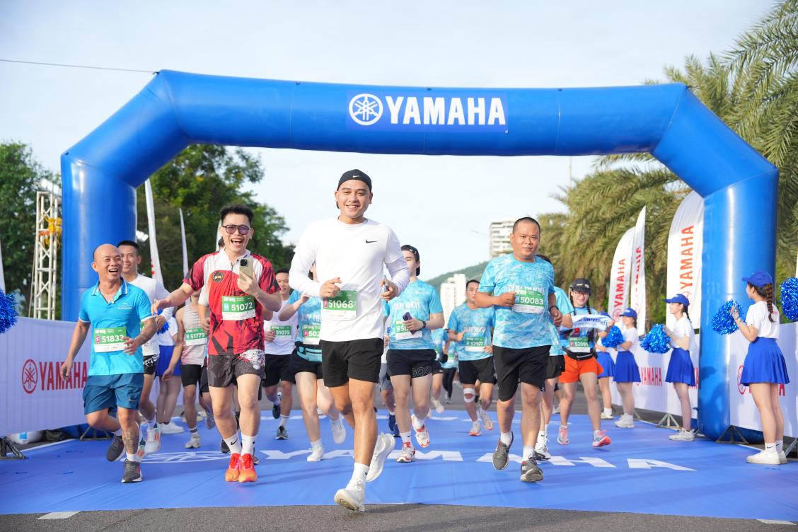 Yamaha tiếp tục đồng hành, lan tỏa sống xanh tại Vnexpress Marathon Quy Nhơn 2025- Ảnh 4. Yamaha tiếp tục đồng hành, lan tỏa sống xanh tại Vnexpress Marathon Quy Nhơn 2025- Ảnh 4.
