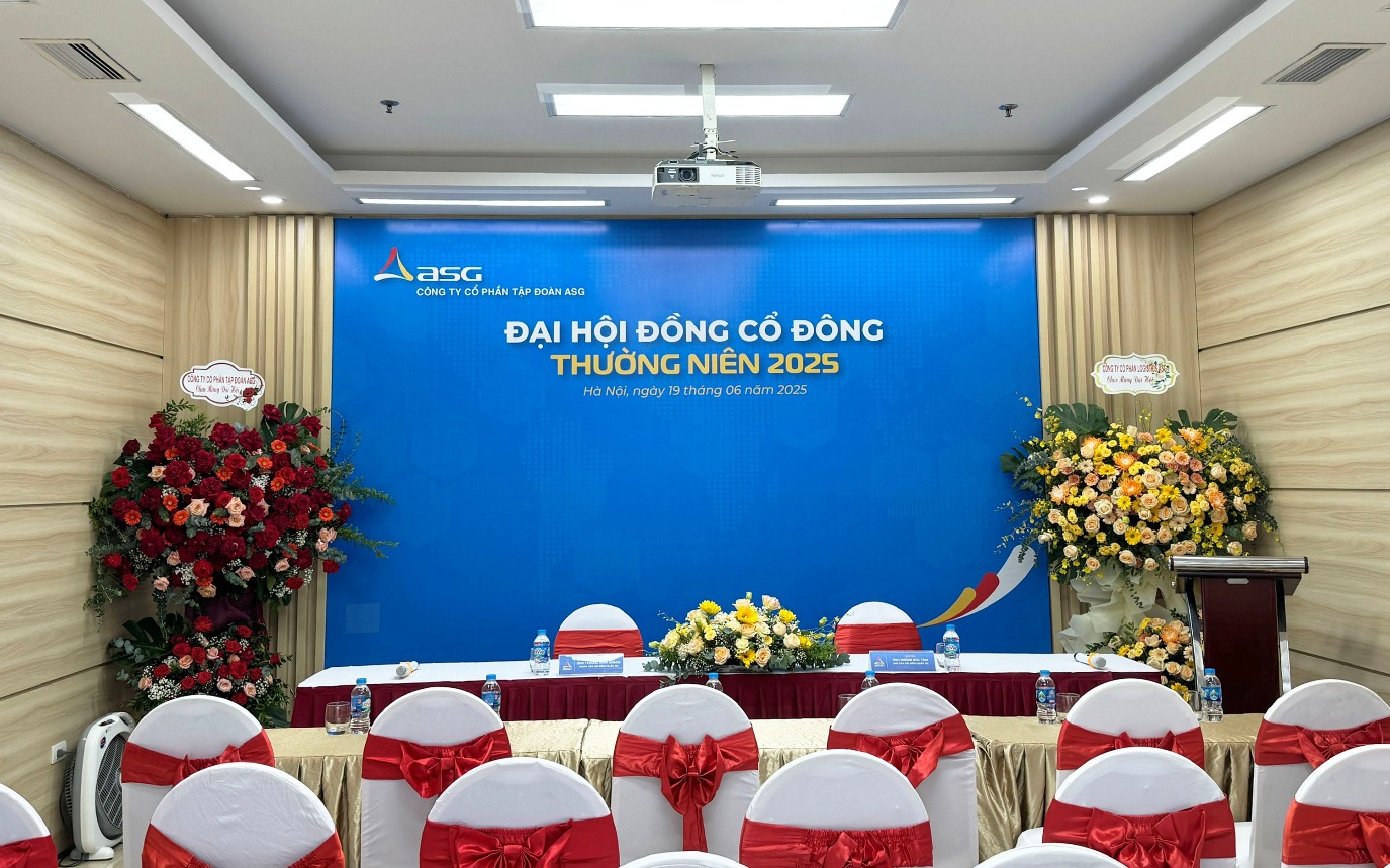 ĐHCĐ thường niên 2025 Tập đoàn ASG: tập trung đẩy mạnh đầu tư