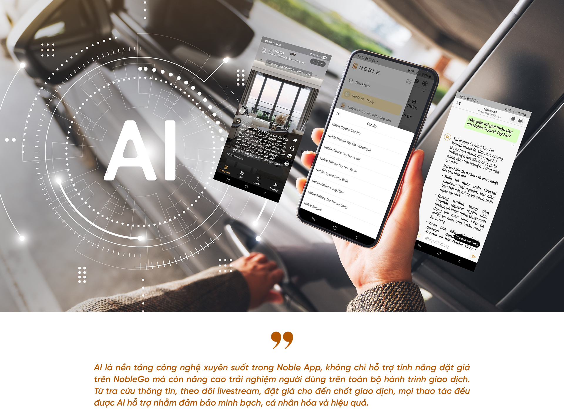 Sunshine Group ra mắt NobleGo - Livestream đặt giá mua bất động sản hàng hiệu tiên phong tại Việt Nam với giá khởi điểm từ 50% giá thị trường- Ảnh 13. Sunshine Group ra mắt NobleGo - Livestream đặt giá mua bất động sản hàng hiệu tiên phong tại Việt Nam với giá khởi điểm từ 50% giá thị trường- Ảnh 13.