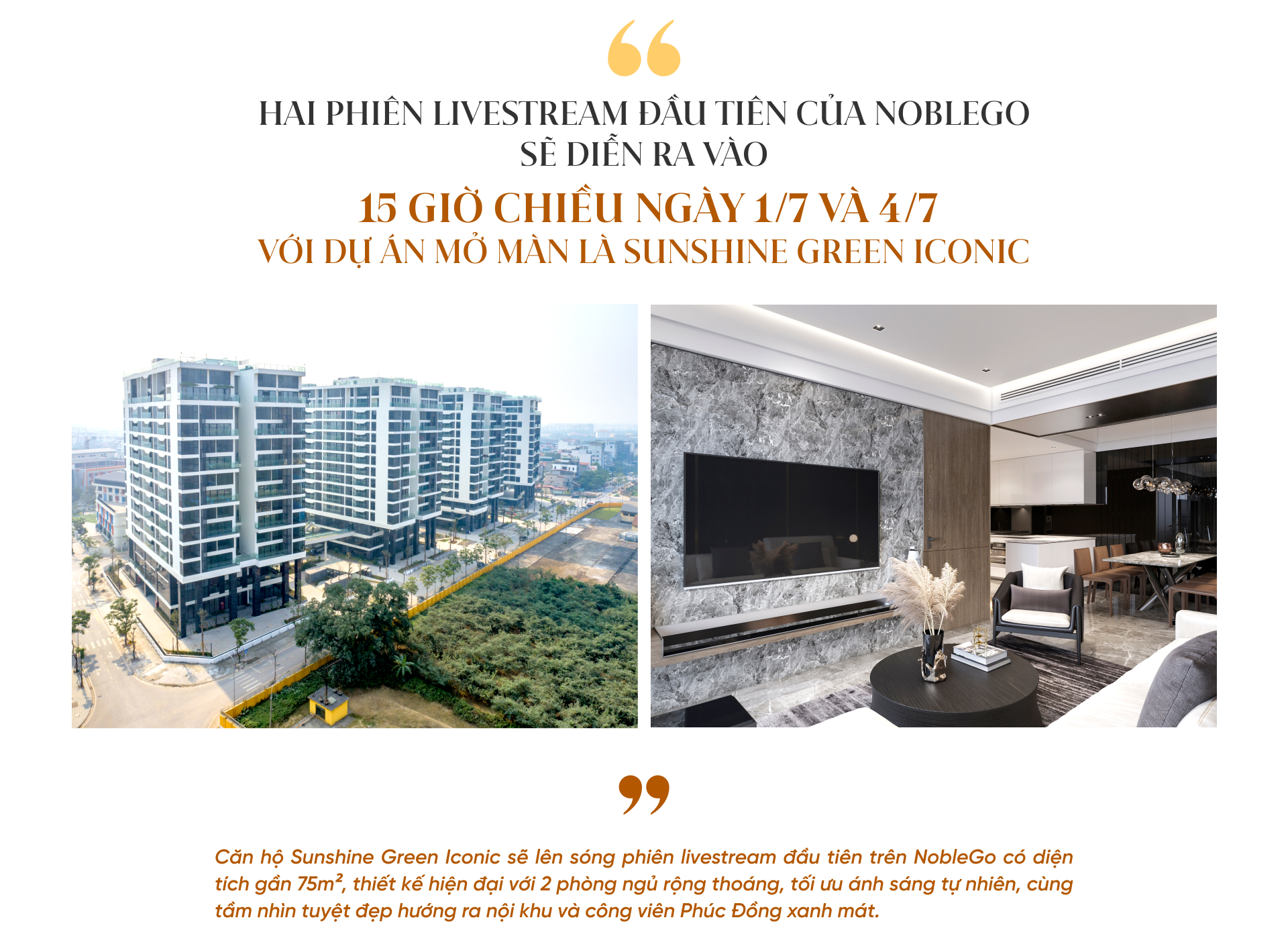Sunshine Group ra mắt NobleGo - Livestream đặt giá mua bất động sản hàng hiệu tiên phong tại Việt Nam với giá khởi điểm từ 50% giá thị trường- Ảnh 17. Sunshine Group ra mắt NobleGo - Livestream đặt giá mua bất động sản hàng hiệu tiên phong tại Việt Nam với giá khởi điểm từ 50% giá thị trường- Ảnh 17.