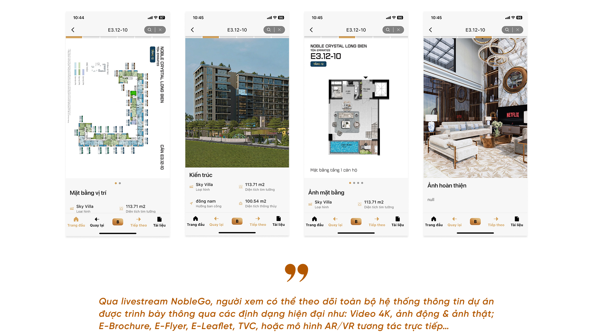 Sunshine Group ra mắt NobleGo - Livestream đặt giá mua bất động sản hàng hiệu tiên phong tại Việt Nam với giá khởi điểm từ 50% giá thị trường- Ảnh 5. Sunshine Group ra mắt NobleGo - Livestream đặt giá mua bất động sản hàng hiệu tiên phong tại Việt Nam với giá khởi điểm từ 50% giá thị trường- Ảnh 5.