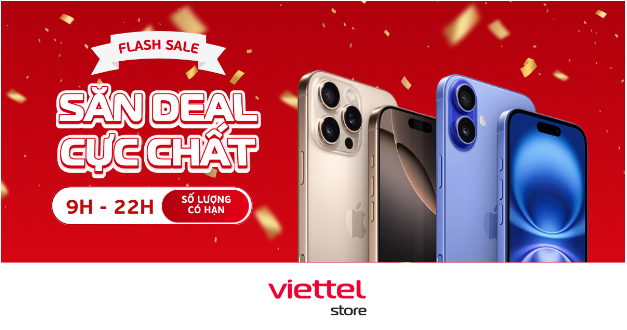Flash Sale iPhone: Săn Deal Cực Chất - Giảm sốc đến 7 triệu đồng tại Viettel Store- Ảnh 1.