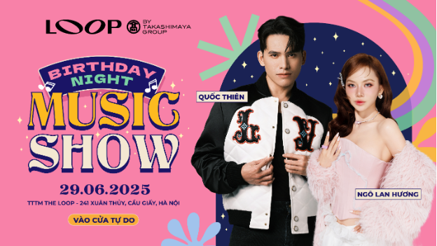 The Loop kỷ niệm 2 năm: Tâm điểm mua sắm – giải trí – kết nối mùa hè thủ đô Hà Nội - Ảnh 3. The Loop kỷ niệm 2 năm: Tâm điểm mua sắm – giải trí – kết nối mùa hè thủ đô Hà Nội - Ảnh 3.