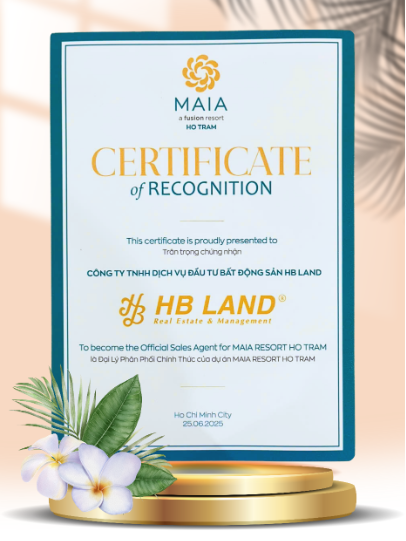 HBLand là đối tác phân phối chính thức MAIA Resort - The Grand Hồ Tràm- Ảnh 1.