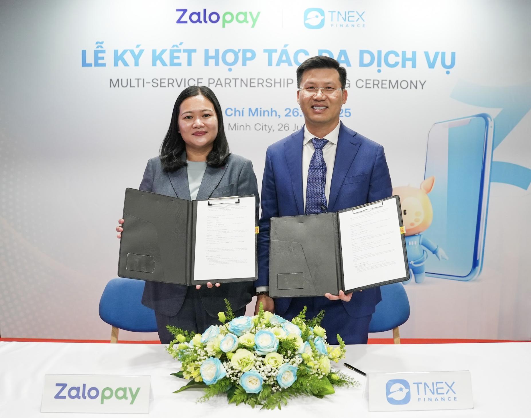 TNEX Finance cùng ZaloPay nâng tầm trải nghiệm tài chính số cho người Việt - Ảnh 1. TNEX Finance cùng ZaloPay nâng tầm trải nghiệm tài chính số cho người Việt - Ảnh 1.