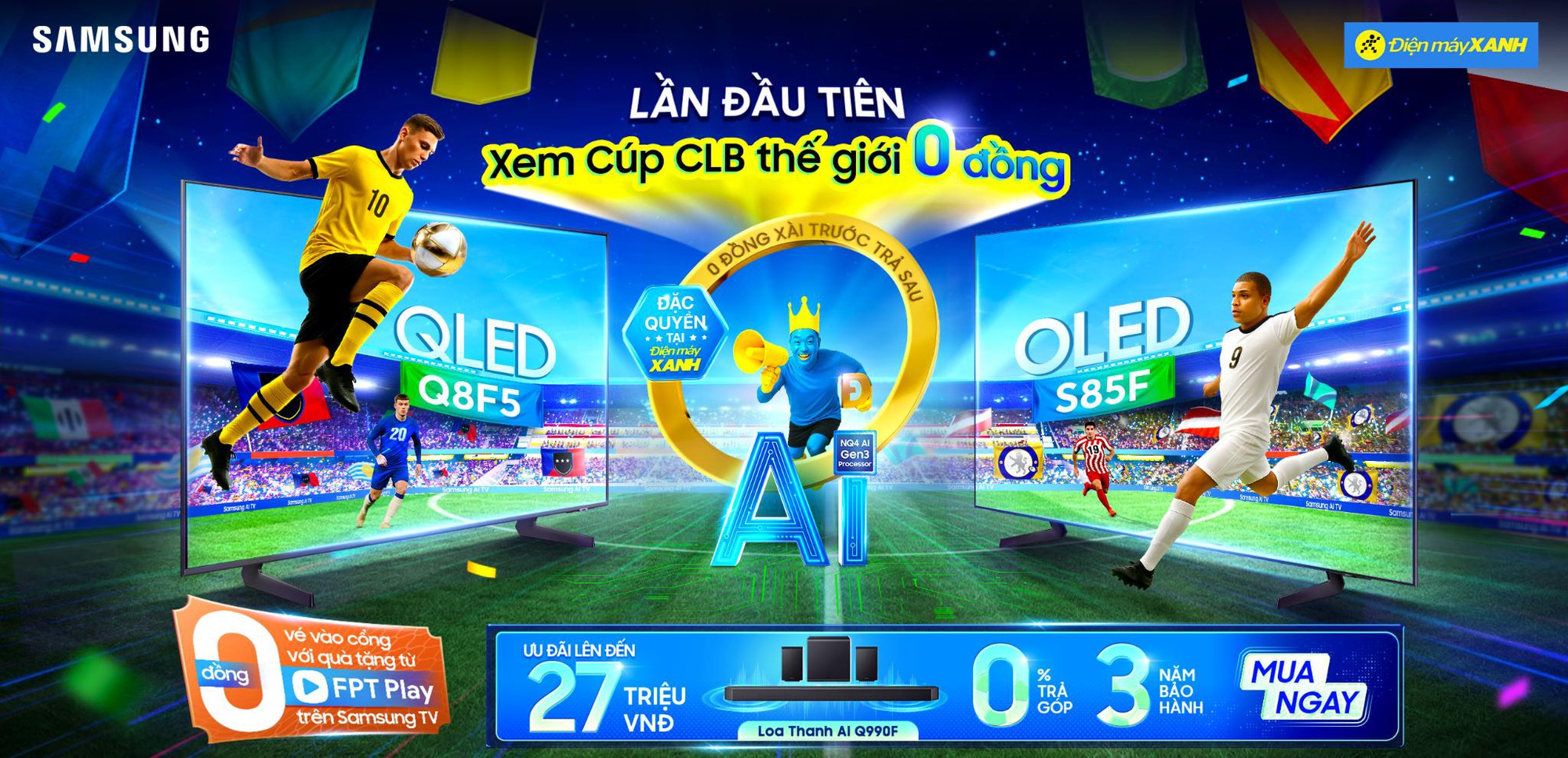 Top 5 TV rất đáng đầu tư cho tín đồ bóng đá trong mùa FIFA Club World Cup 2025™ - Ảnh 3. Top 5 TV rất đáng đầu tư cho tín đồ bóng đá trong mùa FIFA Club World Cup 2025™ - Ảnh 3.