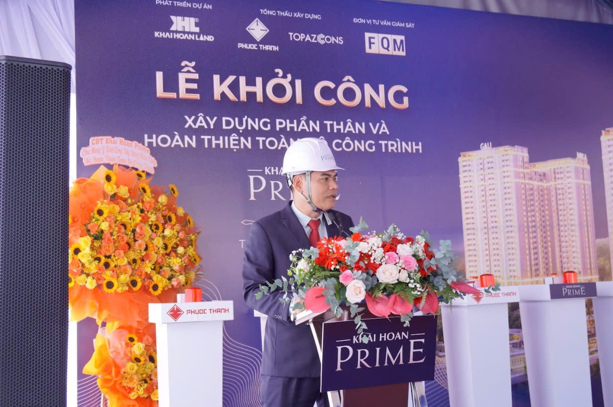 Lễ khởi công phần thân Khải Hoàn Prime: Sẵn sàng bước vào giai đoạn bứt tốc- Ảnh 1. Lễ khởi công phần thân Khải Hoàn Prime: Sẵn sàng bước vào giai đoạn bứt tốc- Ảnh 1.