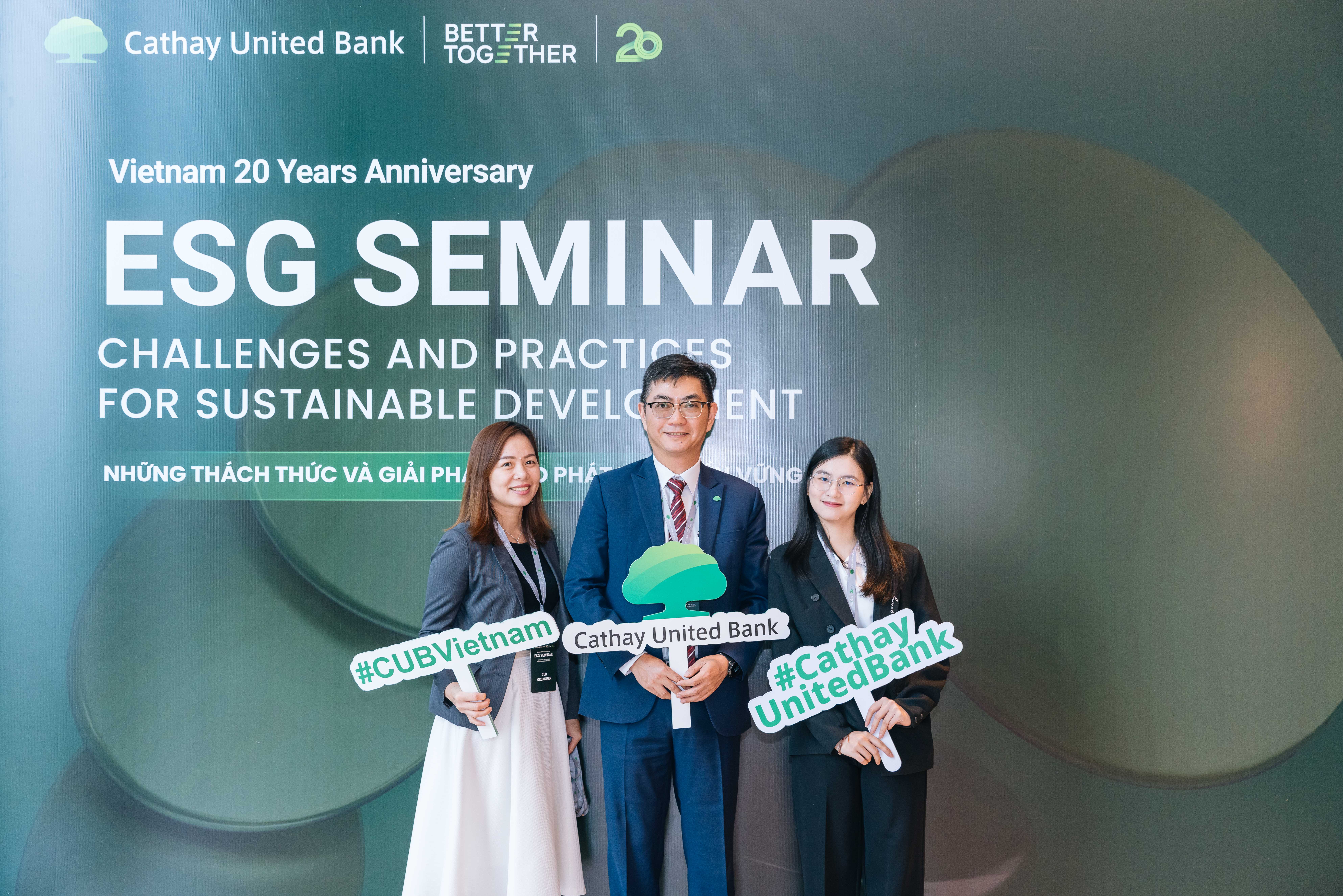 CUBHCM tổ chức Hội thảo ESG: “Chìa khóa” mở lối phát triển bền vững- Ảnh 4. CUBHCM tổ chức Hội thảo ESG: “Chìa khóa” mở lối phát triển bền vững- Ảnh 4.