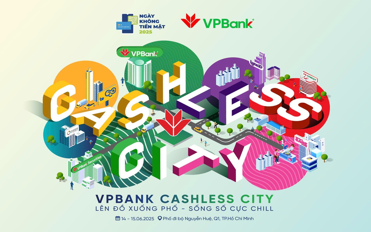 VPBank mang Hệ sinh thái số toàn diện đến Ngày không tiền mặt 2025