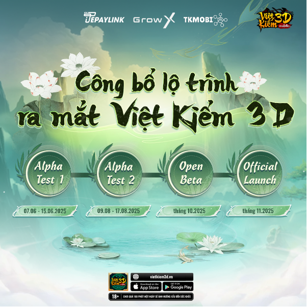 Việt Kiếm 3D Mobile - MMORPG 3D thuần Việt chính thức khai mở Alpha Test lần 1- Ảnh 3. Việt Kiếm 3D Mobile - MMORPG 3D thuần Việt chính thức khai mở Alpha Test lần 1- Ảnh 3.