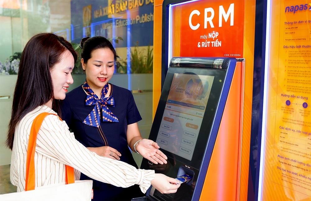 SHB ra mắt máy CRM - “điểm chạm” giao dịch mới cho khách hàng- Ảnh 1. SHB ra mắt máy CRM - “điểm chạm” giao dịch mới cho khách hàng- Ảnh 1.