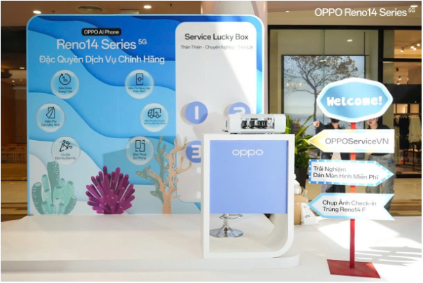 OPPO giới thiệu hệ sinh thái dịch vụ hậu mãi cho người dùng Reno 14- Ảnh 2. OPPO giới thiệu hệ sinh thái dịch vụ hậu mãi cho người dùng Reno 14- Ảnh 2.