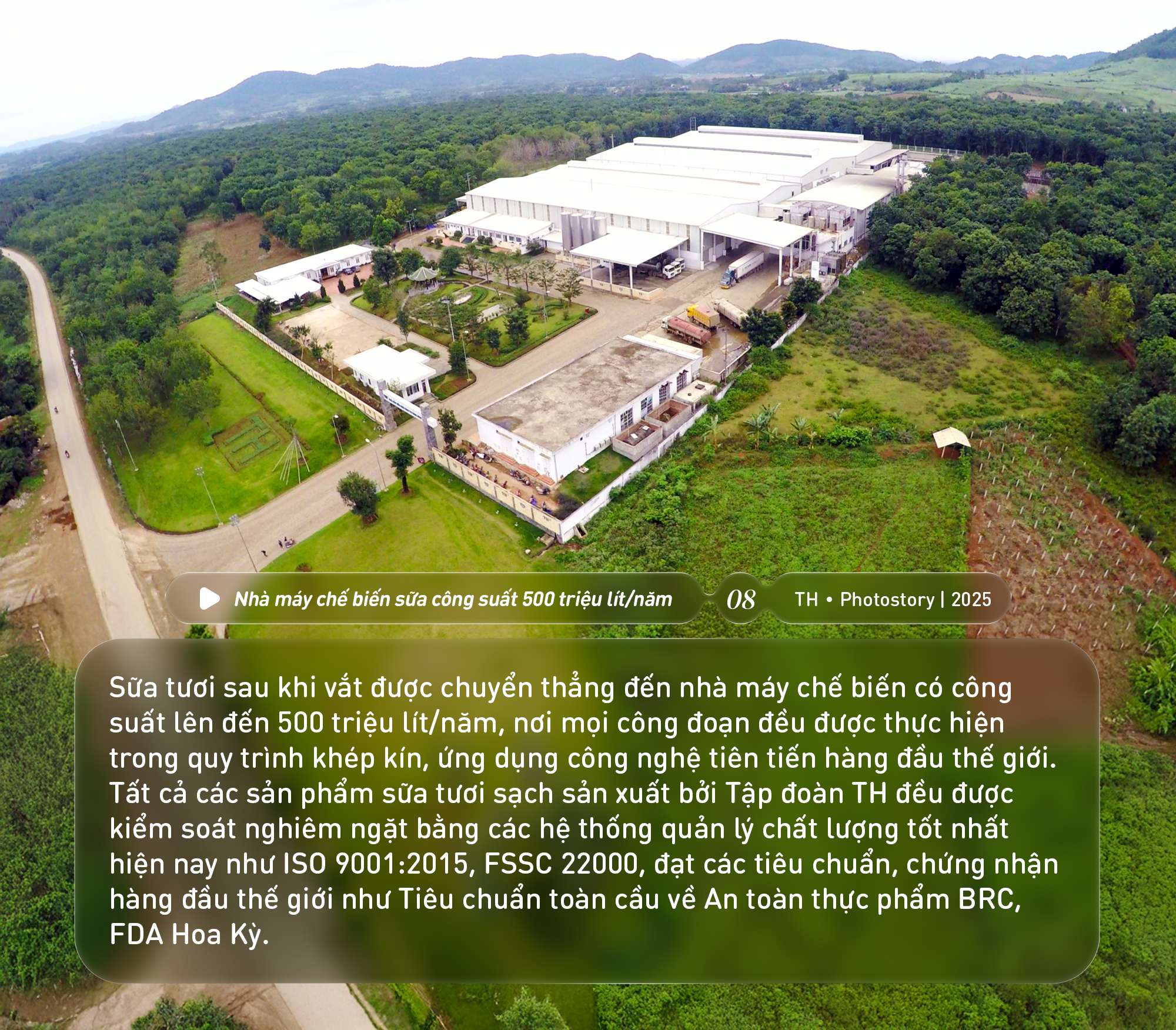 Bức tranh thiên nhiên ngút tầm mắt chỉ có ở nơi sản xuất sữa tươi sạch TH true MILK- Ảnh 8. Bức tranh thiên nhiên ngút tầm mắt chỉ có ở nơi sản xuất sữa tươi sạch TH true MILK- Ảnh 8.