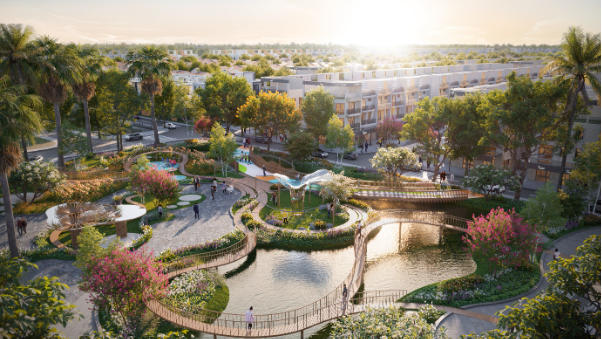 Đô thị 100 ha tại cửa ngõ khu Tây TP.HCM hướng đến tiêu chuẩn xanh- Ảnh 1.