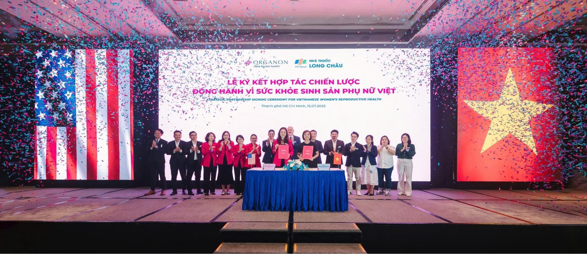 Long Châu - Organon ký kết chiến lược dưới sự chứng kiến của Lãnh sự quán Hoa Kỳ, vì sức khỏe phụ nữ Việt- Ảnh 1.