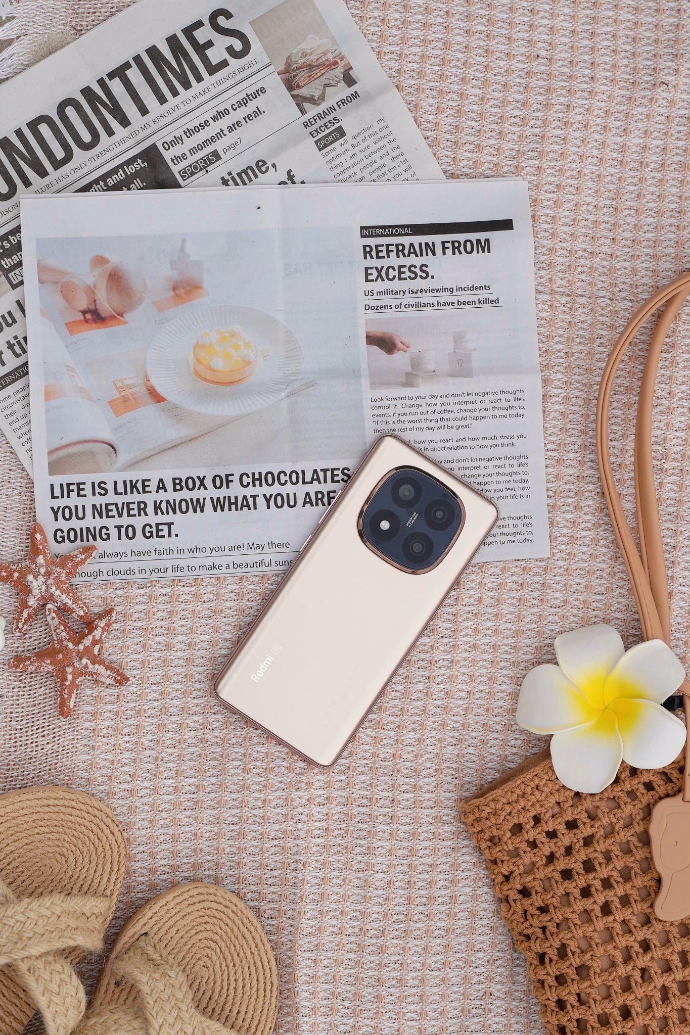 Redmi Note 14 Series Vàng Sa Mạc: Bạn Đồng Hành Lý Tưởng Cho Mùa Hè Sôi Động- Ảnh 3. Redmi Note 14 Series Vàng Sa Mạc: Bạn Đồng Hành Lý Tưởng Cho Mùa Hè Sôi Động- Ảnh 3.