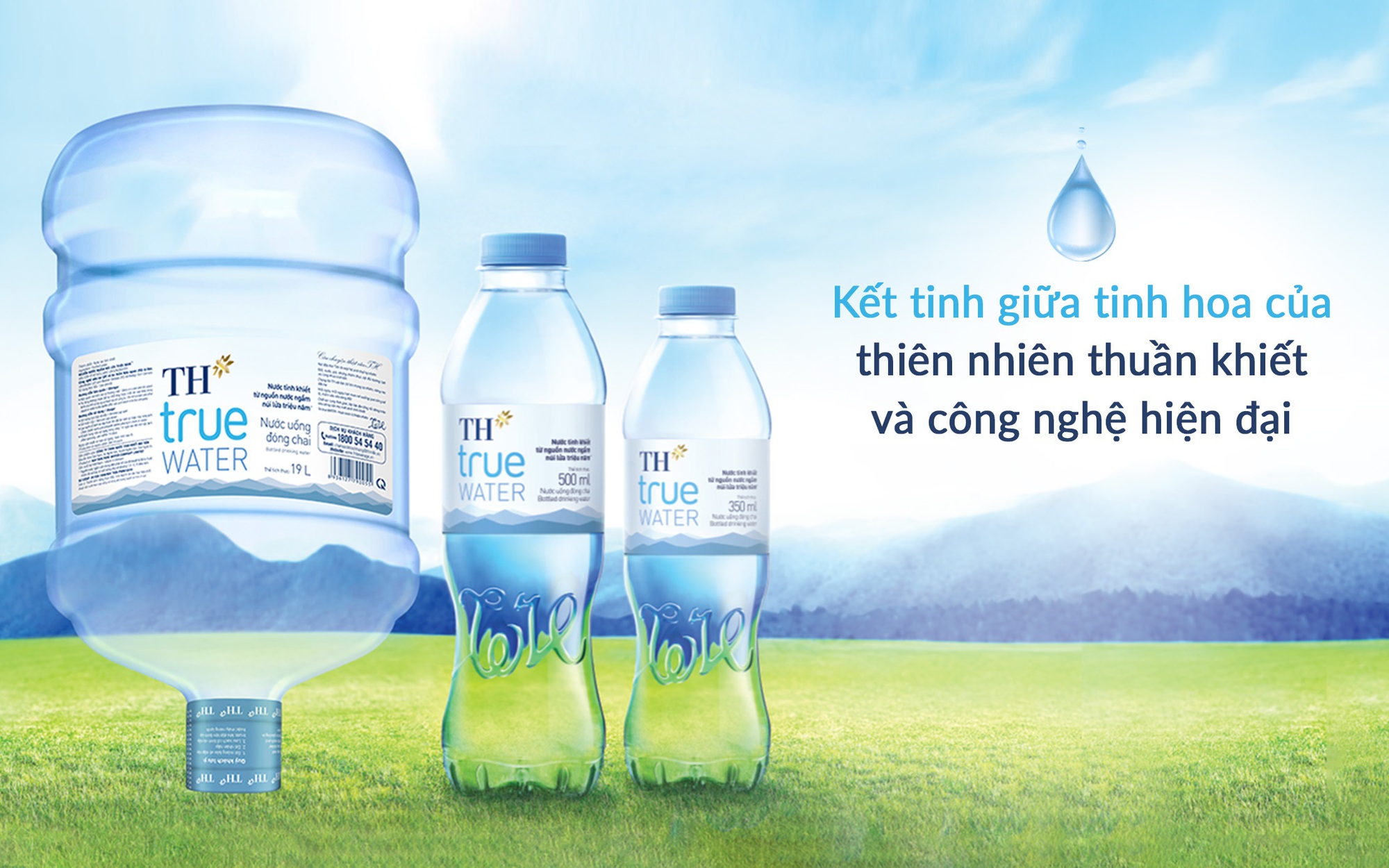 TH true WATER: Khi thiên nhiên và công nghệ hội tụ tạo ra đột phá cho những “giọt nước triệu năm”