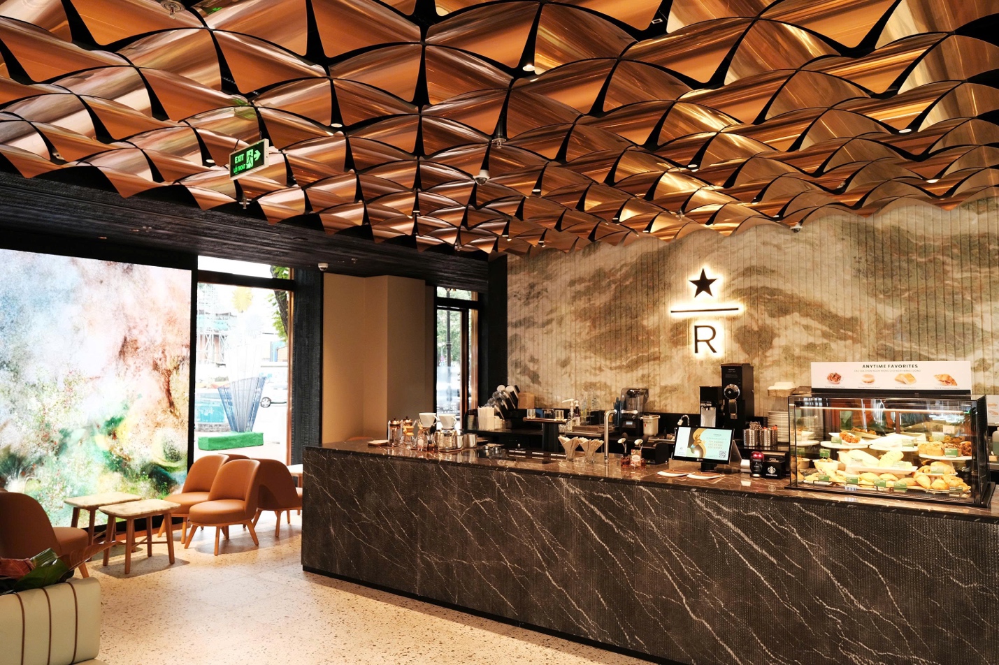 Starbucks Reserve Diamond Plaza: Dấu ấn mới của trải nghiệm cà phê cao cấp - Ảnh 1. Starbucks Reserve Diamond Plaza: Dấu ấn mới của trải nghiệm cà phê cao cấp - Ảnh 1.
