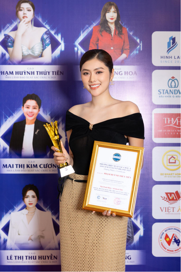 Huỳnh Tiên - CEO Byon Beauty được vinh danh Doanh nhân tiêu biểu xuất sắc châu Á- Ảnh 5.