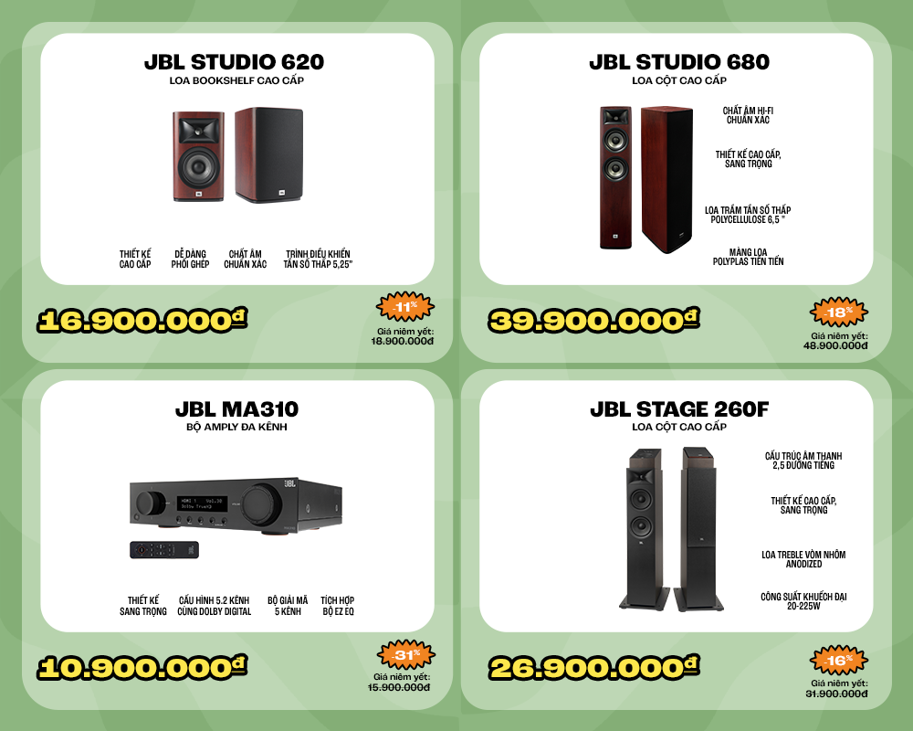 JBL Summer Sale – Rực cháy mùa hè cùng âm nhạc đỉnh cao, ưu đãi cực sốc - Ảnh 4. JBL Summer Sale – Rực cháy mùa hè cùng âm nhạc đỉnh cao, ưu đãi cực sốc - Ảnh 4.
