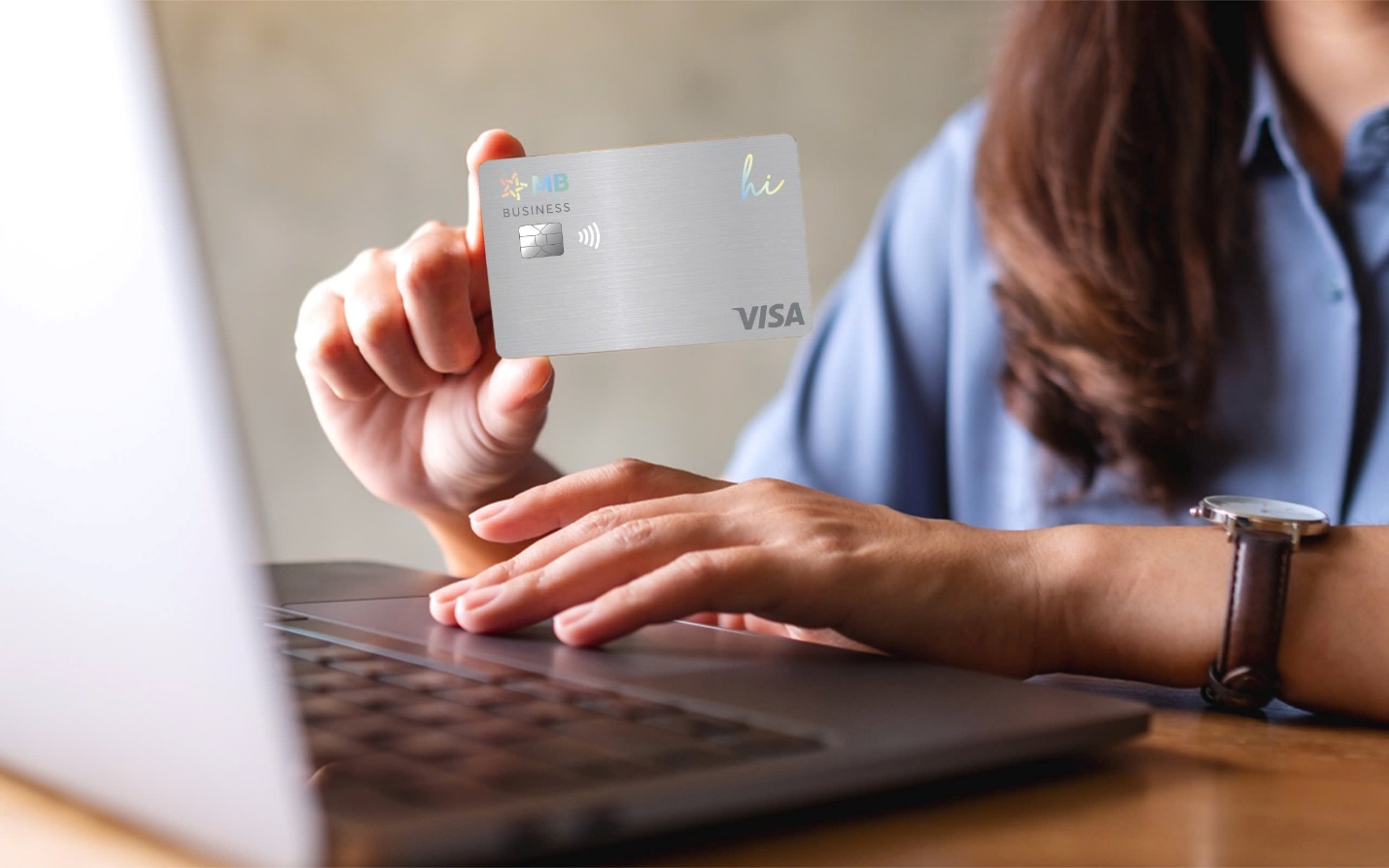 Thẻ doanh nghiệp MB Hi BIZ - Chìa khóa cho doanh nghiệp vận hành thông minh- Ảnh 1. Thẻ doanh nghiệp MB Hi BIZ - Chìa khóa cho doanh nghiệp vận hành thông minh- Ảnh 1.