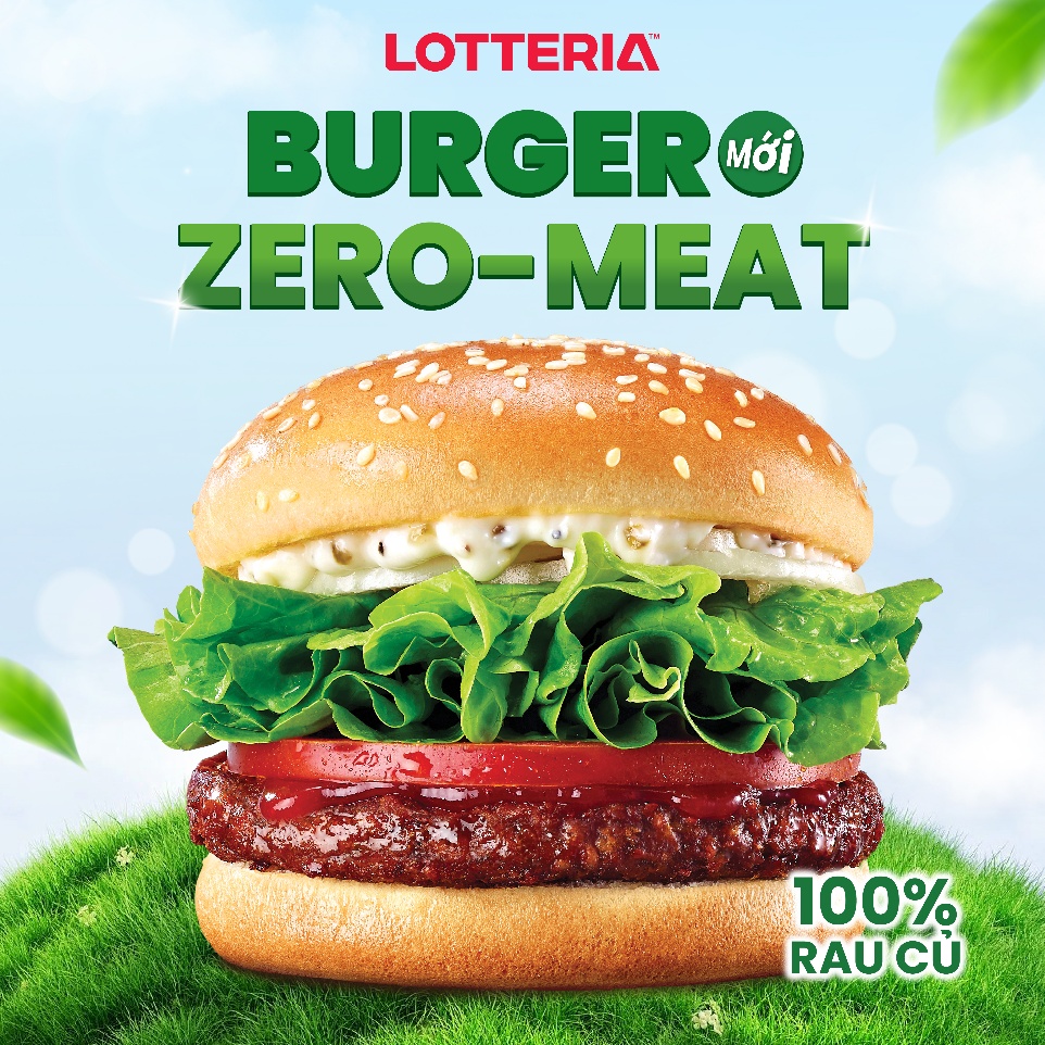 Lotteria ra mắt Burger Zero Meat – “Trải nghiệm xanh” mới nhưng vẫn giữ trọn vị ngon- Ảnh 1.