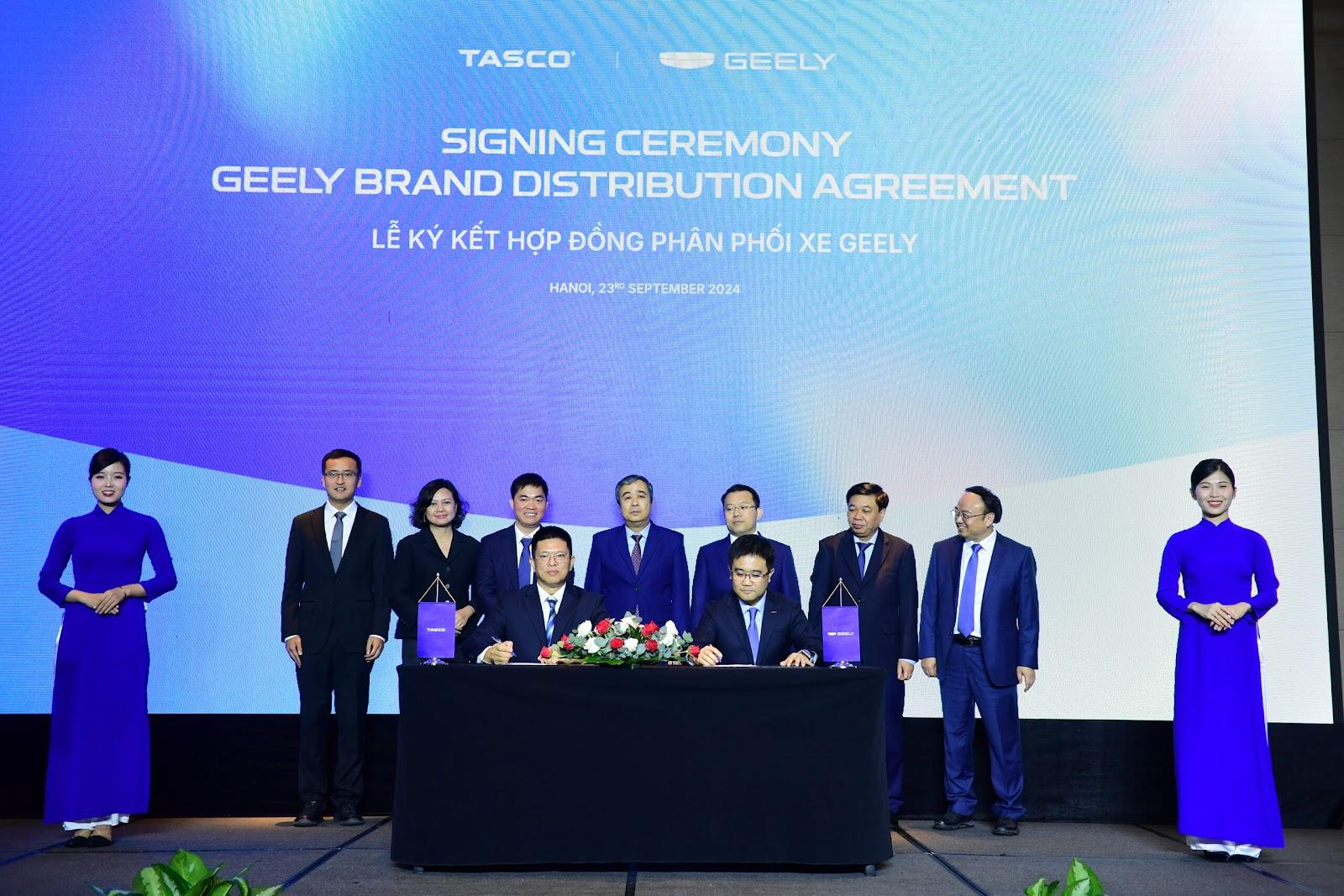 Vì sao Geely bắt tay Tasco làm đối tác chiến lược khi vào thị trường Việt?- Ảnh 2. Vì sao Geely bắt tay Tasco làm đối tác chiến lược khi vào thị trường Việt?- Ảnh 2.