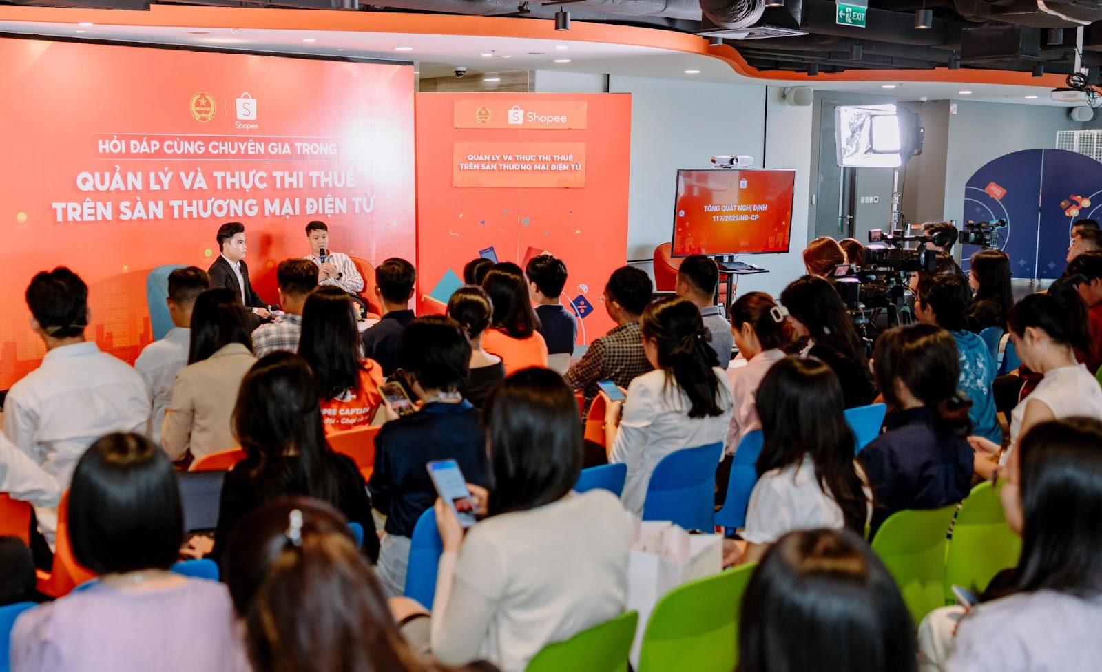 Shopee kết nối người bán và cơ quan thuế giữa cao điểm thực thi Nghị định 117- Ảnh 2.