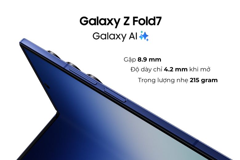 Samsung Galaxy Z Fold 7: Tạo nên chuẩn mực mới trong thiết kế gập- Ảnh 2.