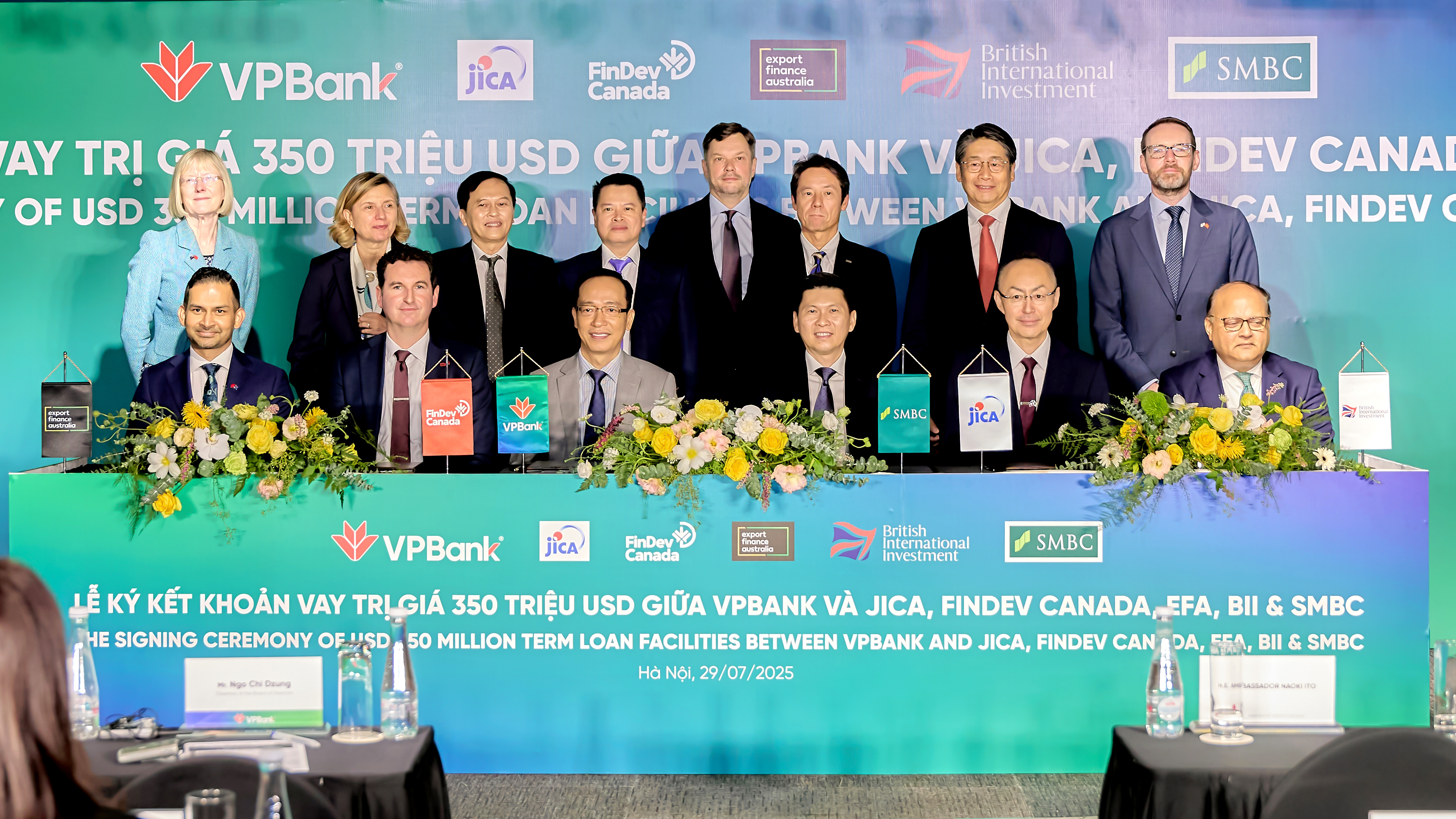 VPBank nhận khoản vay 350 triệu USD thúc đẩy phát triển bền vững- Ảnh 1. VPBank nhận khoản vay 350 triệu USD thúc đẩy phát triển bền vững- Ảnh 1.