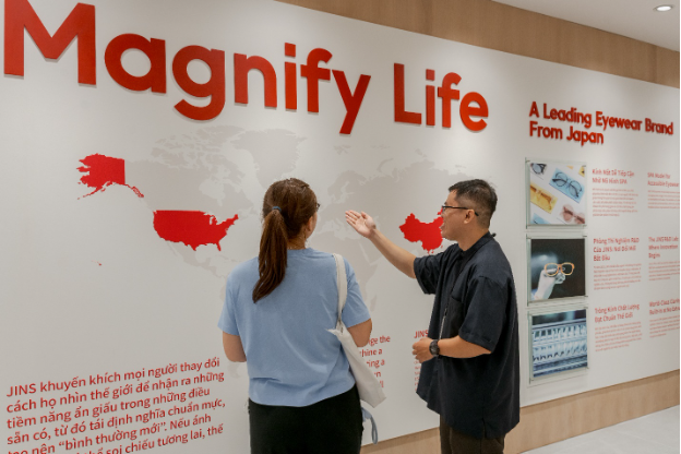 Thương hiệu mắt kính JINS chính thức có mặt tại Sài Gòn Centre- Ảnh 1.