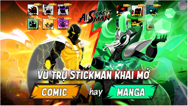AI Stickman – Vũ Trụ Người Que: Khi Wukong phò tá Saitama, Black Goku đối đầu Đội Trưởng Mỹ- Ảnh 3. AI Stickman – Vũ Trụ Người Que: Khi Wukong phò tá Saitama, Black Goku đối đầu Đội Trưởng Mỹ- Ảnh 3.