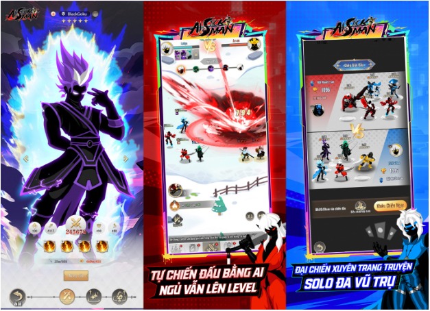 AI Stickman – Vũ Trụ Người Que: Khi Wukong phò tá Saitama, Black Goku đối đầu Đội Trưởng Mỹ- Ảnh 4. AI Stickman – Vũ Trụ Người Que: Khi Wukong phò tá Saitama, Black Goku đối đầu Đội Trưởng Mỹ- Ảnh 4.