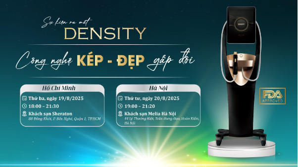 DENSITY chuẩn bị ra mắt tại Việt Nam: Đón đầu kỷ nguyên trẻ hóa không đau với công nghệ RF thế hệ mới - Ảnh 1.